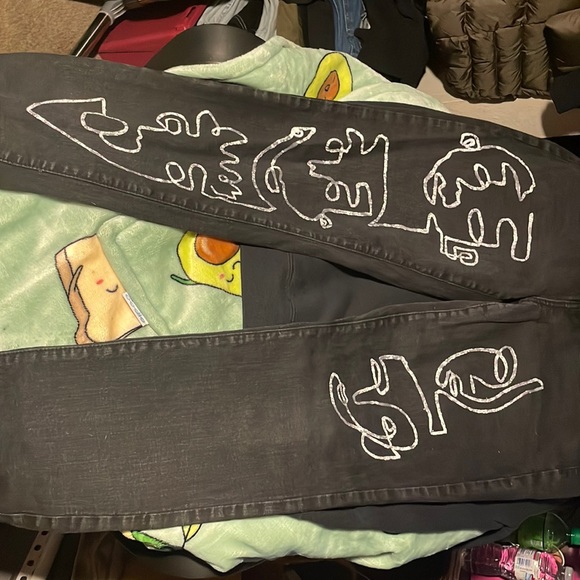 American Eagle Black Jeans - Picture 1 of 5